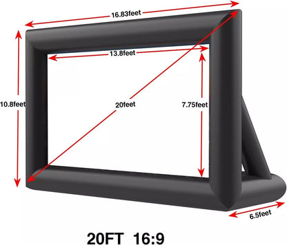 شاشة عرض قابلة للنفخ