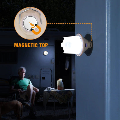 ‏فانوس تخييم LED قابل لإعادة الشحن 450