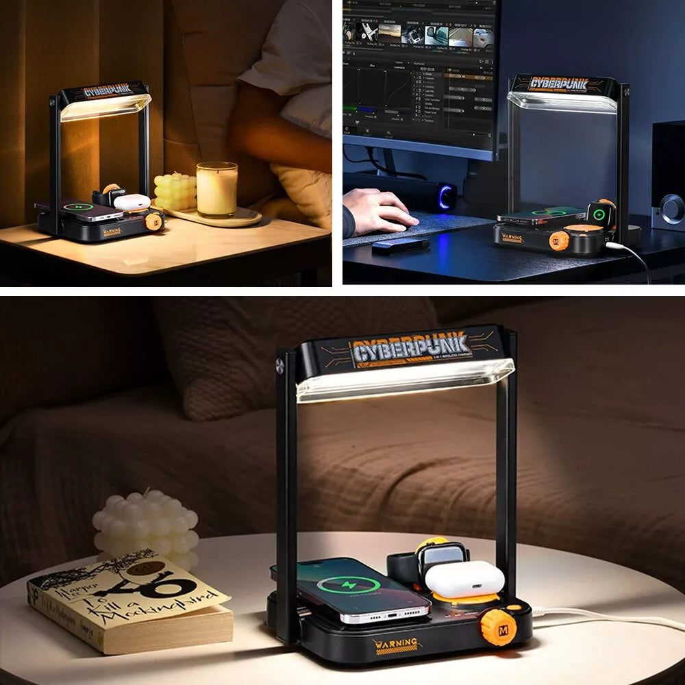 قاعدة الشحن الاسلكية 3 في 1