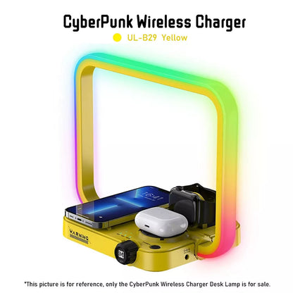 مصباح طاولة متعدد الوظائف 3 في1