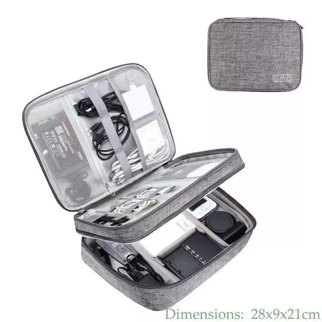 حقيبة تخزين لتنظيم الكابلات
