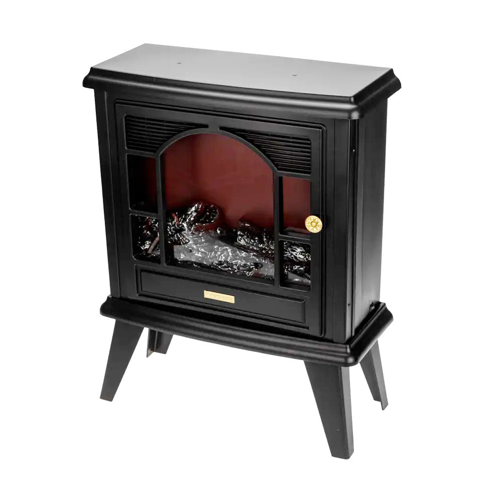 مدفأة ديكورية بإضاءة على شكل نار