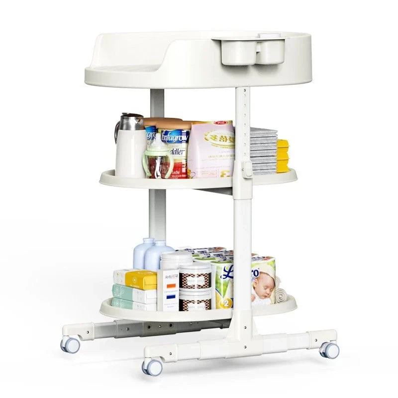 طاولة تغيير حفاضات الأطفال 2 في 1