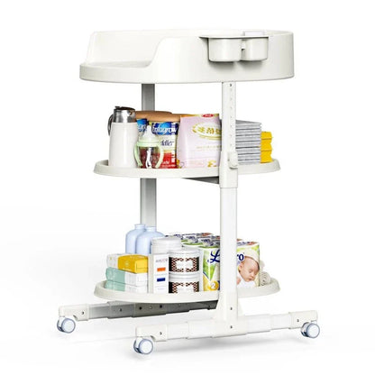 طاولة تغيير حفاضات الأطفال 2 في 1