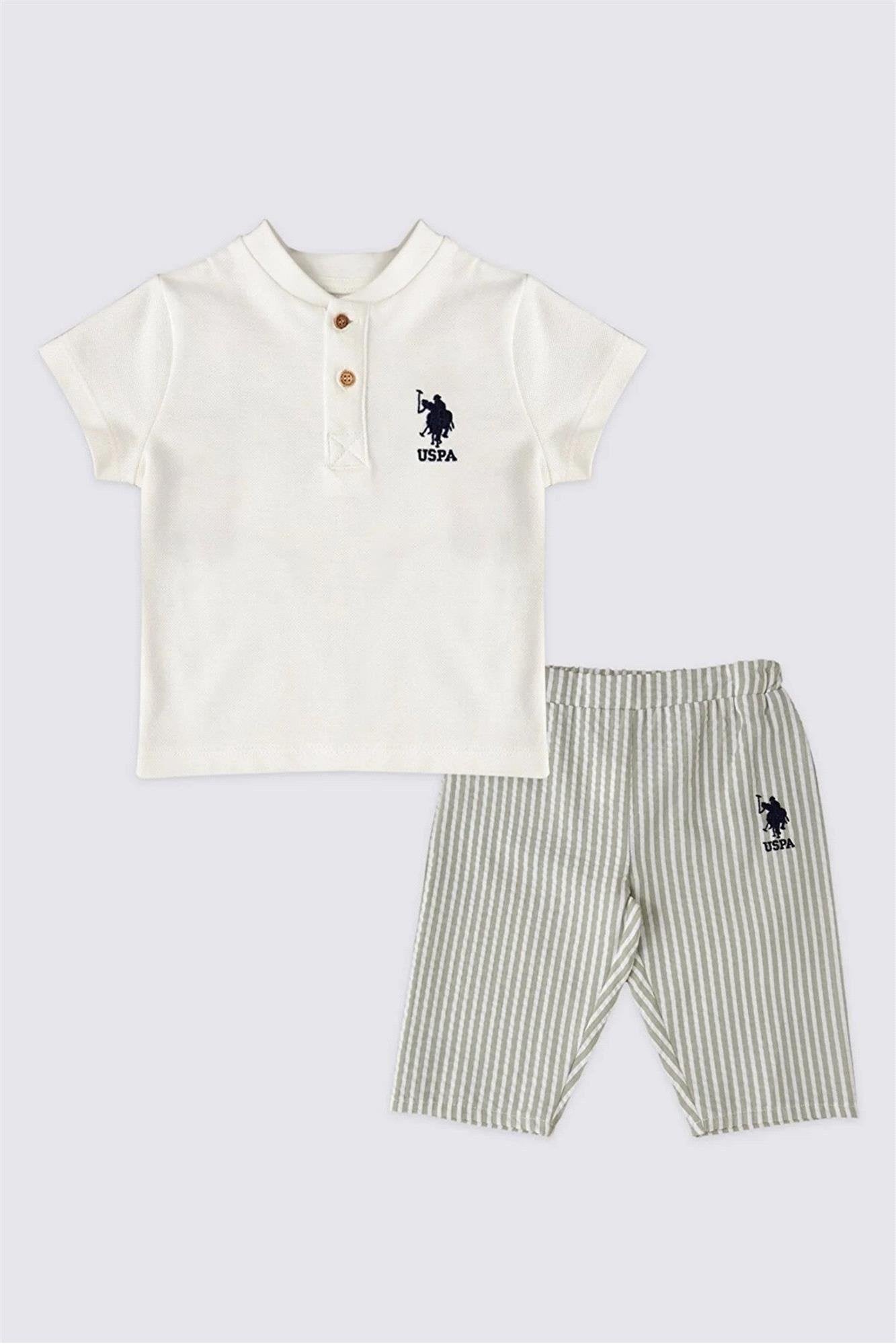 U.S POLO طقم بيبي