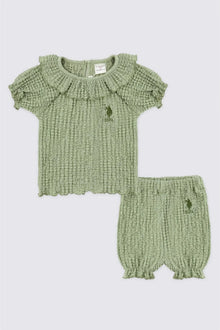 U.S POLO طقم بيبي