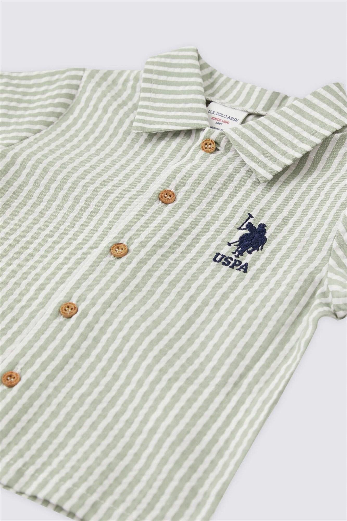 U.S POLO طقم بيبي