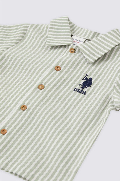 U.S POLO طقم بيبي
