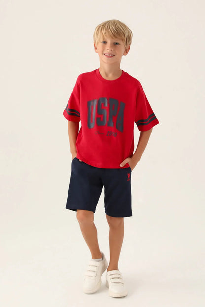 U.S POLOطقم ولادي