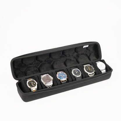 ‏حقيبة ساعات يد عدد 6 ساعات